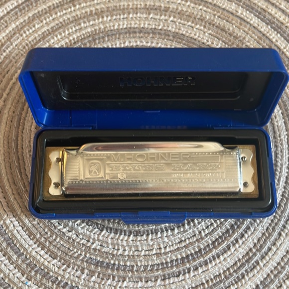 M. Horner Blue Harp Harmonica - Picture 2 of 8
